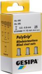 NW Blindniet PolyGrip® Nietschaft dxl 4,8x10,0mm K16 Alu/Stahl 25 St.GESIPA (4000813763)