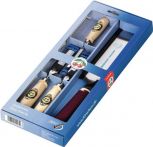 NW Stechbeitelsatz 10/20/26 mm mit Japansäge 225 mm im SB Karton Kirschen 1195 SB (4000815345)