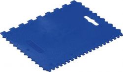 NW Kleberspachtel L.177mm B.130mm Zahn 4x4x4mm/8x8x8mm Ku.(PP) (4000816554)