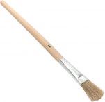 NW Emaillelackpinsel L.210mm B.20mm H.5mm Gr.3 helle Borste Weißbl.roh.Holzstiel (4000817423)