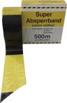 NW Absperrband L.500 m B.80mm gelb/schwarz geblockt 500m/Karton (4000818331)