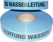NW Trassenwarnband Aufdruck Achtung Wasserleitung B.40mm L.250m blau (4000818338)