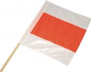 NW Warnfahne L.500xB.500mm Polyester m.Holzstiel (4000818352)