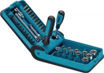 NW Steckschlüsselsatz 38 tlg. 1/4 Zoll in Ku. Klappbox Hazet Smart Case (4000820534)