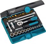 NW Steckschlüsselsatz CV. 30tlg. 1/4Zoll f.4KT-Antrieb HAZET i.Ku.-Kassette (4000820539)