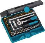 NW Steckschlüsselsatz CV. 33tlg. 5-14mm 1/4Zoll HAZET i.Ku.-Kassette (4000820541)