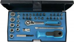 NW Steckschlüsselsatz CV. 37tlg. 4-13mm 1/4Zoll GEDORE f.4KT-Antrieb (4000820548)