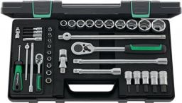 NW Steckschlüsselsatz 1/4+1/2Zoll38tlg.4-30mm 6KT Hebelumschaltkn.22/36Z STAHLWILLE (4000820581)