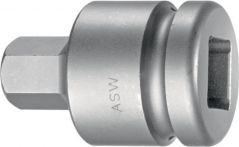 NW Kraftschraubereinsatz 3/4 Zoll 6 KT SW 14 mm L. 62 mm f. Innen 6 KT Schrauben (4000820912)