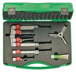 NW Abziehersatz KS-2030 8tlg.Spann-W.90mm Spann-T.100-200mm KUKKO (4000821841)