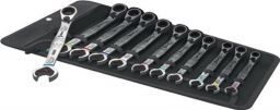 NW Knarrenringmaulschlüsselsatz 11 tlg. SW 8-19 Haltef. 80 Z. Rings.15Grad gekröpft (4000821859)