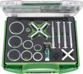 NW Kugellagerabziehersatz K-70 21tlg.Spannber.37-100mm KUKKO (4000821901)