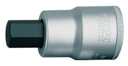 NW Steckschlüsseleinsatz IN 32 3/4 Zoll Innen-6-kant SW 17mm L.155mm GEDORE (4000771334)