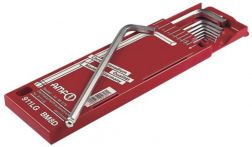 NW Winkelschraubendreher Satz 8tlg. 6KT SW2-10mm extra lang AMF i.Ku.-Kassette (4000825491)