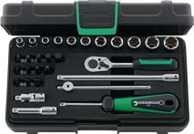 NW Steckschlüsselsatz 1/4 Zoll 30 tlg. SW 5-14 L. 230 mm CV STAHLWILLE (4000826281)