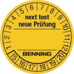 NW Prüfplaketten D.30mm RL 300St. BENNING (4000828886)