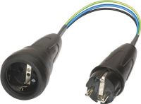 NW Messadapter f.1phasige Verbraucher Schutzkontaktstecker Schutzkontaktsteckdose (4000828903)