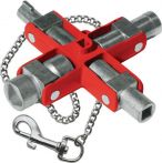 NW Schaltschrankschlüssel SuBMaster 9 in 1 9 Funktionen m.Karab.h.an Kette (4000829766)