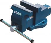 NW Parallelschraubstock Castillo Backen-B.100mm Spann-W.125mm Sphäroguss KANCA (4000830136)