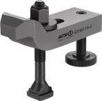 NW Spanneisen Nr.6316V 10-M10x10x80 gekröpft m.verstellb.Stützschraube AMF (4000833080)