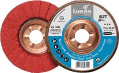 NW Fächerscheibe SLTT Ceramic D.125mm K.40 fl.INOX/Stahl CO LUKAS (4000840334)