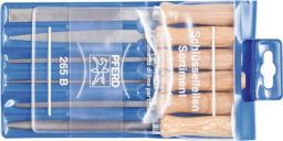 NW Schlüsselfeilensatz DIN 7283 A-F L.100mm Hieb 2 Buche PFERD (4000840454)