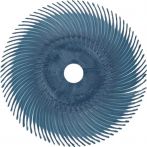 NW Radialbürstenscheibe Scotch Brite RB-ZB D.75mm K.80 gelb 20000min-¹ 3M (4000841210)