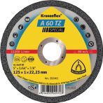 NW Trennscheibe A 60 TZ Special D115x1mm ger.INOX Bohrung 22,23mm KLINGSPOR (4000841492)