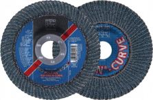 NW Fächerscheibe Z SGP CURVE STEELOX D.125mm K.40 INOX ZK Ausf.L PFERD (4000842895)