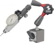 NW Magnetmessstativ STRATO-LINE R. 130mm Gesamt-H. 220mm Haftkraft 300 N FISSO (4000851205)