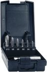 NW Gewindebohrerbitsatz DIN3126 7tlg. HSSG 1/4 Zoll 6KT Ku.-Box EXACT (4000867590)