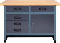 NW Werkbank B1200xT600xH840mm Anz.Schubl.5 (4000870115)