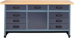 NW Werkbank B1700xT600xH840mm Anz.Schubl.9 (4000870116)