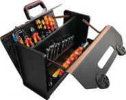 NW Werkzeugtasche B.420xT.185xH.315mm 24l Rindleder schw. Mittelw. CP-7 Stecksyst. (4000871698)