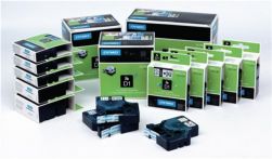 NW Schriftband Band-B.9mm Band-L.7m Stand.schwarz auf weiß DYMO (4000871900)