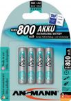 NW Akkuzelle maxE 1,2 V 800 mAh R03-AAA-Micro HR03 4 4St./Blister ANSMANN (4000876117)