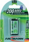 NW Akkuzelle maxE 8,4 V 200 mAh 9V E-Block HR9V 1 1St./Blister ANSMANN (4000876121)
