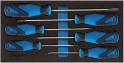 NW Werkzeugmodul 1500 CT1-2150 PZ T310xB157,5mm 6-tlg.Schraubendreher m.3K-Griff (4000881216)