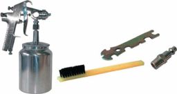 NW Druckluftfarbspritzpistole Kit-Line HVLP 1l 130-200l/min 2-3bar AEROTEC (4000898853)