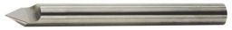 NW Gravierstichel Profil D D.12mm VHM Gesamt-L. 75mm Werner Wilke (4118440105)