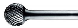 NW Frässtift Form KUD D.4mm Kopf-L.3mm Schaft-D.6mm HM Verz.3 Plus PFERD (4142190311)