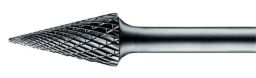 NW Frässtift Form SKM D.6mm Kopf-L.18mm Schaft-D.6mm HM Verz.3 Plus PFERD (4142195311)