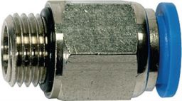 NW Gerade Steckverschraubung G 1/4 Zoll 13,16mm Schlauch-Außen-D. 6mm (4163000400)