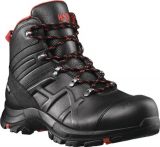 NW Sicherheitsstiefel BE Safety 54 Mid Gr.6 (39) schwarz/rot Leder (4721000169)