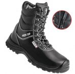 NW Sicherheitswinterstiefel Magnus-Profi Gr.40 schwarz Leder glatt (8000010997)