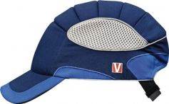 NW Anstoßkappe VOSS-Cap p.52-60cm kobaltblau/kornblau 65 %CO/35 %PES EN812:2012-04 (8000094837)