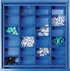 NW Schubladen-Unterteilungsmaterial BK 600 Front-H.100mm 3 Längs-/20 Querteiler (9000427009)