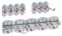 NW Werkzeughaltersortiment 12-tlg.ku.-besch.f.Lochplatten (9000428021)