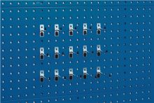 NW Werkzeughaltersortiment 15-tlg.verz.f.Lochplatten je 5 Hak.T75/100/150mm BOTT (9000429160)