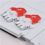 NW Scharnierverschluss blau f.Scharnierdeckel ALLIT (9000448292)